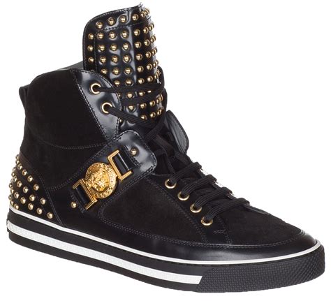 versace couture schoenen|high top versace sneakers men.